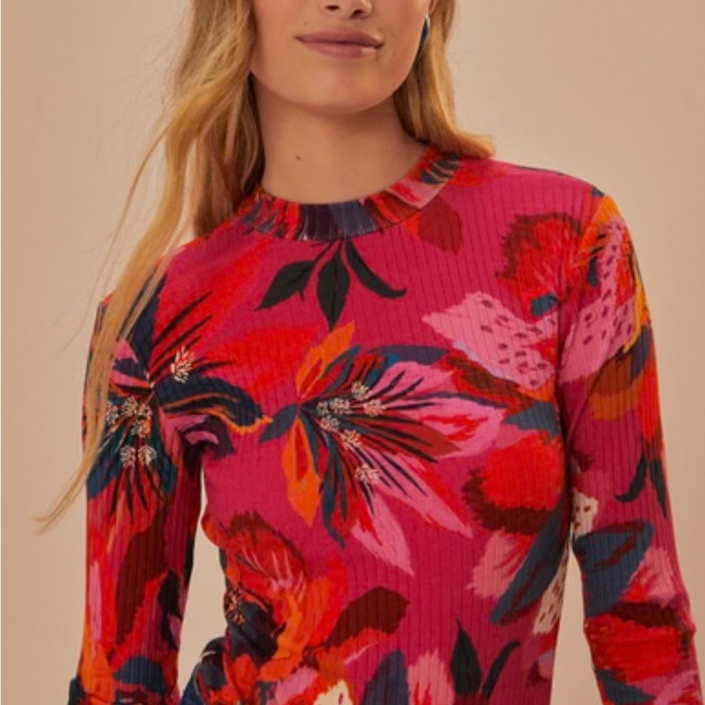 Farm Rio Long Sleeve Bodysuit